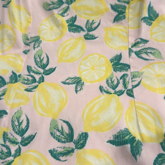 Cynthia Rowley Lemon Print Shift Dress - Picture 5 of 5